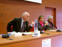 Foggia, Aprile 2005, dibattito su "Valori e Libertà nella Costituzione" seguito dalla proiezione del film "Paisà" di R. Rossellini