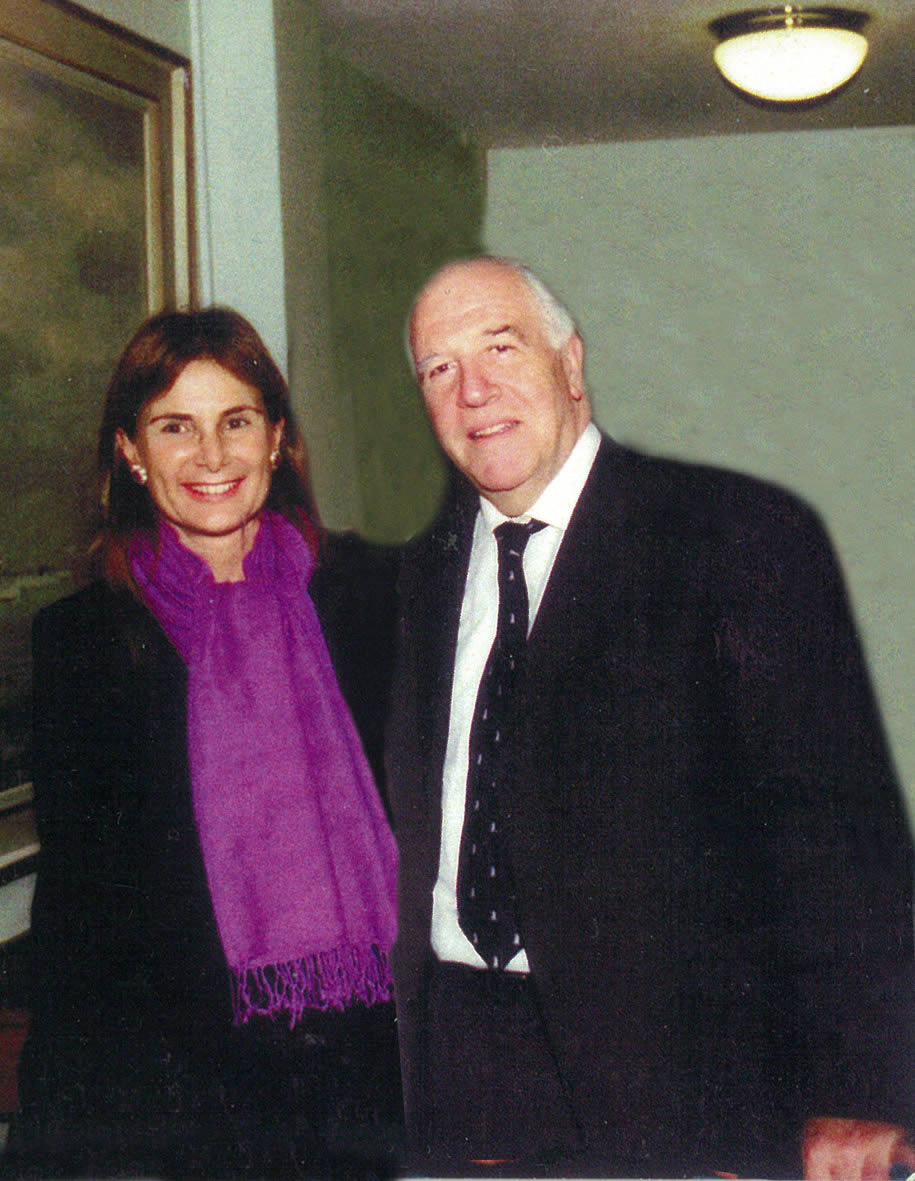 Prof.ssa Anna Chimenti e Sir Ivor Roberts President Trinity College Oxford (Foggia 2009)