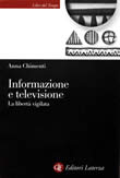 Copertina: Informazione e televisione. La libertà vigilata